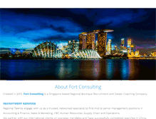 Tablet Screenshot of fort-consulting.com